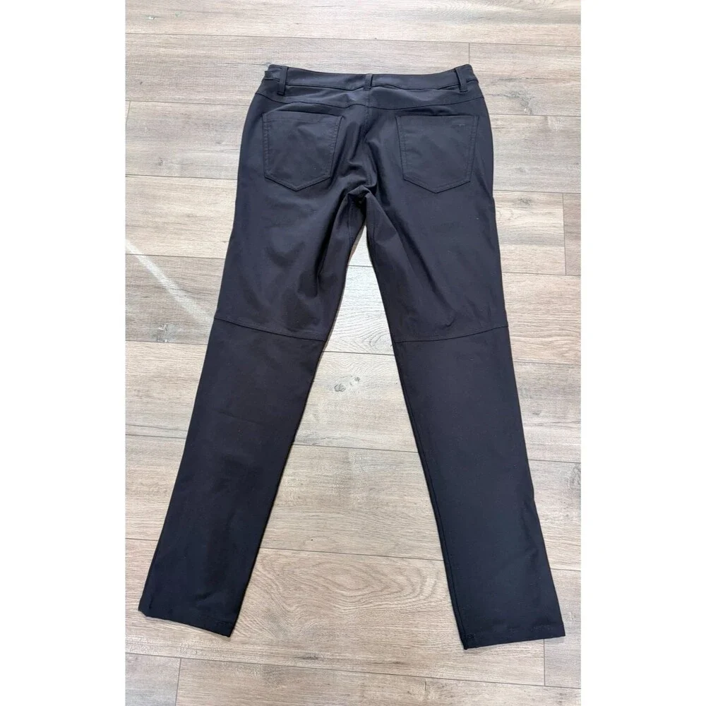 Lululemon ABC Mens 31X31 Taper Warpstreme Golf Casual Stretch Pants Black